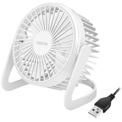 USB-vifte Ø12,7 cm Hvit