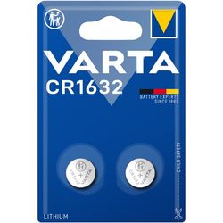 CR1632 3V litium-knapcellebatteri, 2-pak