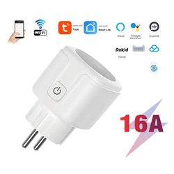 Tuya WiFi Smart Plug EU Standard 16A 4-Pak