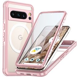 Magnetisk deksel til Google Pixel 8 Pro Pink