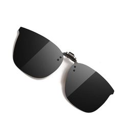 Polariserte Clip-on Solbriller - for Kjøring & Utendørs Black+Grey