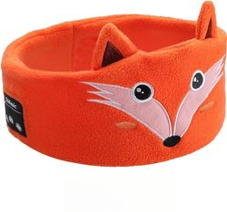 Pannebånd med hodetelefoner og Bluetooth / sovemaske Orange