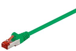 CAT 6 patchkabel S/FTP (PiMF), grønn