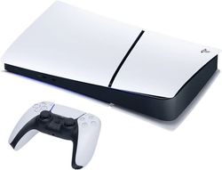 Sony PlayStation 5 (PS5) Slim Digital Edition 825GB (E-chassis) spillekonsol gaming – inklusive DualSense trådløs controller