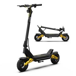 OOTD S10 – Lagerrensning! 1400W elscooter, 48V 20Ah, 70 km räckvidd, 55 km/h, dubbelfjädring, skivbroms, hopfällbar, IPX4