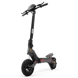 iScooter iF1 – Fabriksdirekte: Kraftfuld elektrisk scooter med 1200W motor, 45 km/t topfart, 48V 10Ah batteri, 50 km rækkevidde, dobbelte bremser & affjedring – til by og terræn