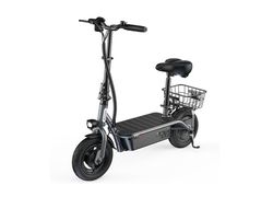 iScooter F2 Elscooter 36V 7,8Ah litiumbatteri 500W motor 10 tums däck 30 km/h hastighet 30 km räckvidd