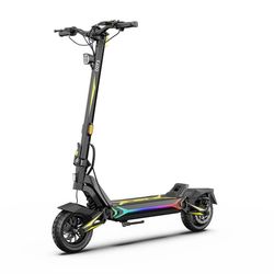 OOTD SR1 – Fabriksdirekt 1400W elscooter 50km/h 48V20Ah batteri 70km räckvidd 10″ däck dubbelfjädring skivbromsar NFC