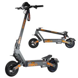 Fabriksdirekt KuKirin G2 VMP DGT – 500W motor, 25 km/h, 65 km räckvidd, 48V 15,6Ah batteri, 10″ däck, DGT-certifierad, hopfällbar elscooter