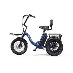 APEFOX RH30 Eltrehjuling 500W 25km/h 48V15Ah 70-80km 18x3.0" Punkteringsfria Däck Mekaniska Bromsar Foldbar Fabriksdirekt för Pendling & Last