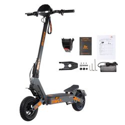 KuKirin G2 VMP DGT 500W 25km/h hopfällbar elscooter 48V15,6Ah 65km räckvidd 10″ däck