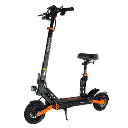 KuKirin G2 Pro 2026 – Hopfällbar elscooter med 600W motor, 45 km/h toppfart, 58 km räckvidd, 48V 15,6Ah batteri, 9″ terrängdäck, dubbla bromsar & avtagbar sadel