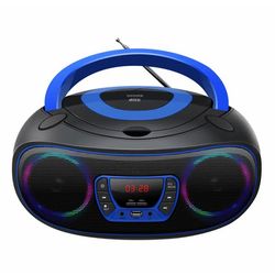 Denver TCL-212BTBU Boombox med CD, Radio och USB-uppspelning / CD-radio / Bluetooth-boombox