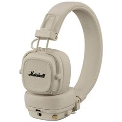 Marshall Major V Bluetooth-hörlurar - creme / trådlösa hörlurar / Bluetooth-headset