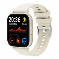 Denver SWC-176BE Smartwatch - Beige / aktivitetsklocka / träningsklocka