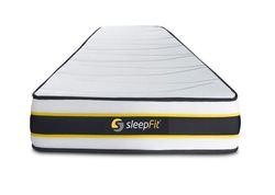 SLEEPFIT - Madrass Flexy 105x200 - Pocketfjädrar - Memoryskum