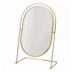 UNIQ Oval Lux Bordspeil - Gull