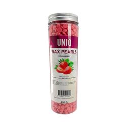 UNIQ Voksperler / Hard Wax Megapack - 400g - Jordbær