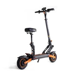 Elscooter Kukirin G2 Max - 1000W Motor, 48V 20,8Ah Batteri, 55 km/h Maxhastighet, 70 km Maximal Räckvidd, svart
