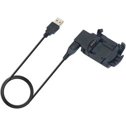 Laddkabel USB PHONILLICO för Garmin Fenix 3 Sapphire HR Quatix 3 Tactix Bravo - Svart