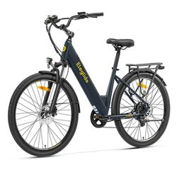 Eleglide T2 e-cykel 25km/h 100km räckvidd 468Wh batteri