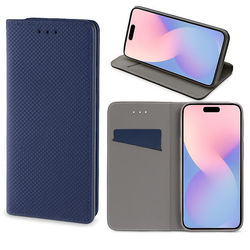 Motorola Moto G86 - Smart Magnet Mobilpung Marineblå