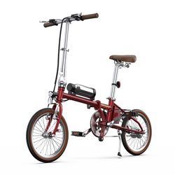 ONESPORT OT02 Hopfällbar E-Cykel 250W Motor Elcykel 36V 5.2Ah Batteri Vuxen Elcykel 16 Tum Däck Stadspendlings Elcykel