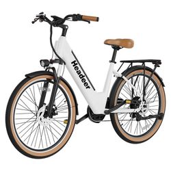 HEADEER BD26195 Terræng E-Cykel350W Motor Voksen Elcykel 48V 11.5Ah Batteri E-Cykel 26-Tommers Dæk Elcykel