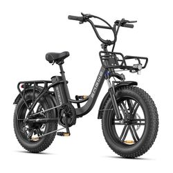 ENGWE L20 BOOST Elcykel för vuxna 250W motor 48V 13AH batteri 20" feta däck Elcykel för stadspendling