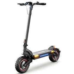 iScooter iX7 Pro Elscooter för Vuxna 1000W*2 Dubbelmotor, 50 km/h, 10-tums terrängdäck, 48V 17,5AH Batteri Hopfällbar Elscooter