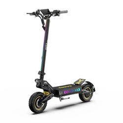 OOTD T10 Pro Elscooter Vuxen 1300W*2 Dubbelmotor 11-tums Däck 52V 23.4AH Batteri Hopfällbar Elscooter