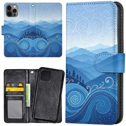 iPhone 12 Pro Max - Lommebok Deksel Blue Hills