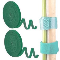 Plantebånd 5m - Borrelåsbånd for Plantestøtte - 2-Pack