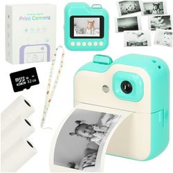 Kamera med Utskrift for Barn - Polaroidkamera