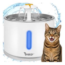 Fontän för katt/hund - Automatisk vattenskål - 2,4L