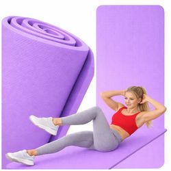 Yogamatte 170 cm tykk