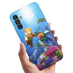 Deksel / Mobildeksel til Samsung Galaxy A13 5G / A04s - Minecraft