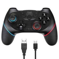 Trådlös Handkontroll Kompatibel med Nintendo Switch Pro - Bluetooth