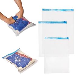 Vakuumpåsar för Kläder - 3 Storlekar - 9-pack