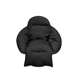Sittepute / pute til hengestol - XXL - Svart