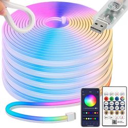 LED neon slinga RGB bluetooth