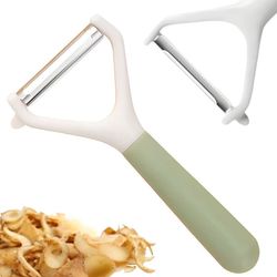 Grønnsaksskreller dobbeltblad ergonomisk
