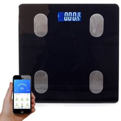 Smart Personvægt med Bluetooth / Badevægt - 180 kg