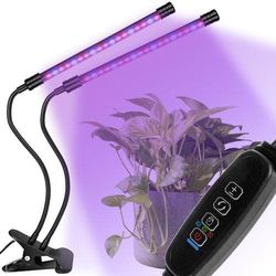 Plante lampe - Plantebelysning med 2 LED-rør