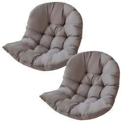 Pute til hengestol - Stolpute 80×100 cm - 2-Pack Grey