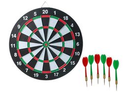 Dartskive med 6 Pile - Pileskive – Dart