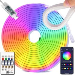 LED neon slinga RGB bluetooth