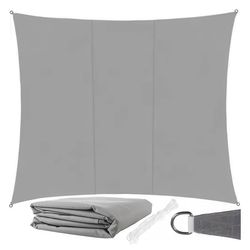 Solsegel med UV-Skydd för Uteplats - 4x3 m - Grey