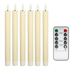 LED Lys med Fjernkontroll - 6-pak
