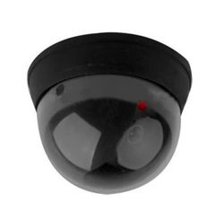 4-Pakning - Falskt Overvåkingskamera - Dummy Kamera med LED